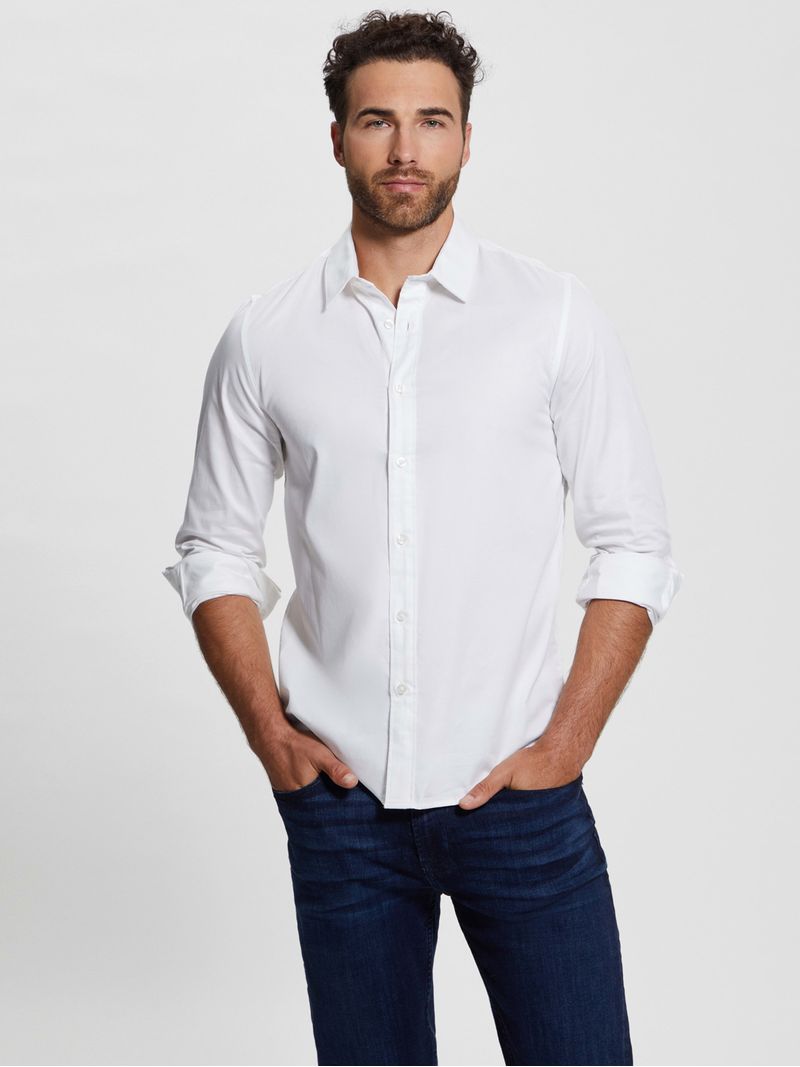 Camisa-Blanca-Guess-Luxe-Stretch