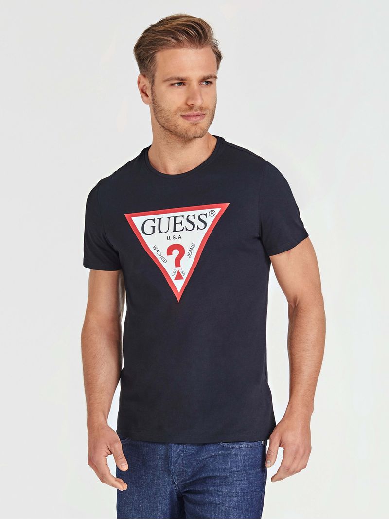 Playera-Negra-Guess-B-sica-Original-Logo