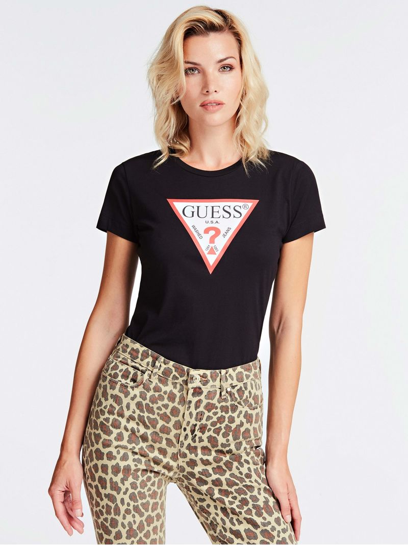 Playera-Negra-Guess-B-sica-Icon