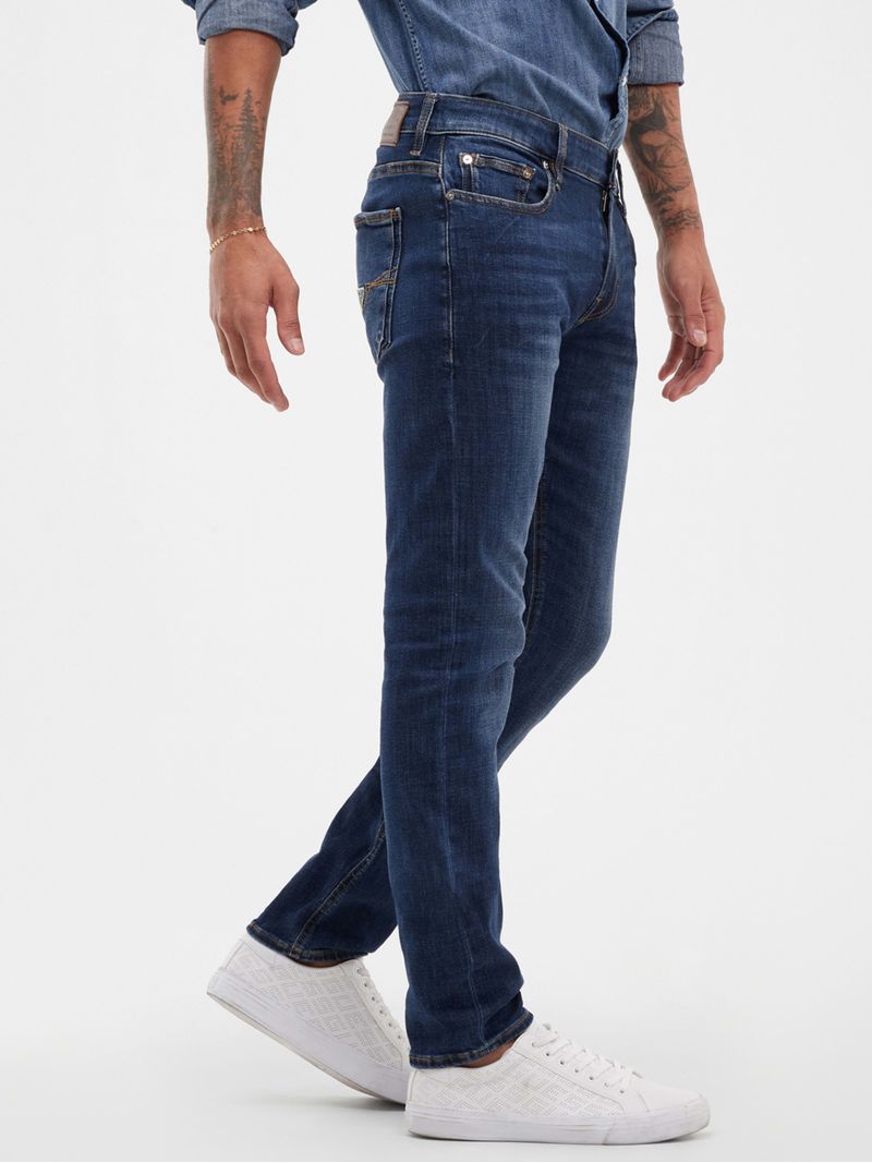 Jeans-Skinny-Azul-Marino-Guess