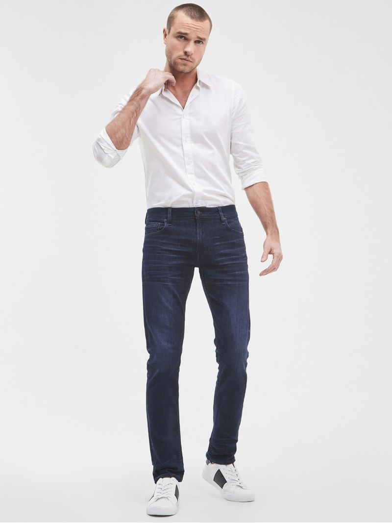 Jeans-Tapered-Azul-Marino-Guess