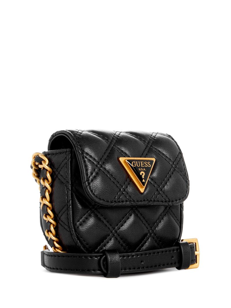 Bolsa Crossbody Negra Guess Giully