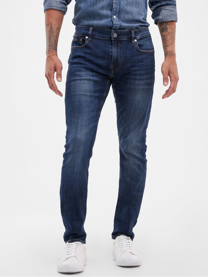 Jeans-Skinny-Azul-Marino-Guess