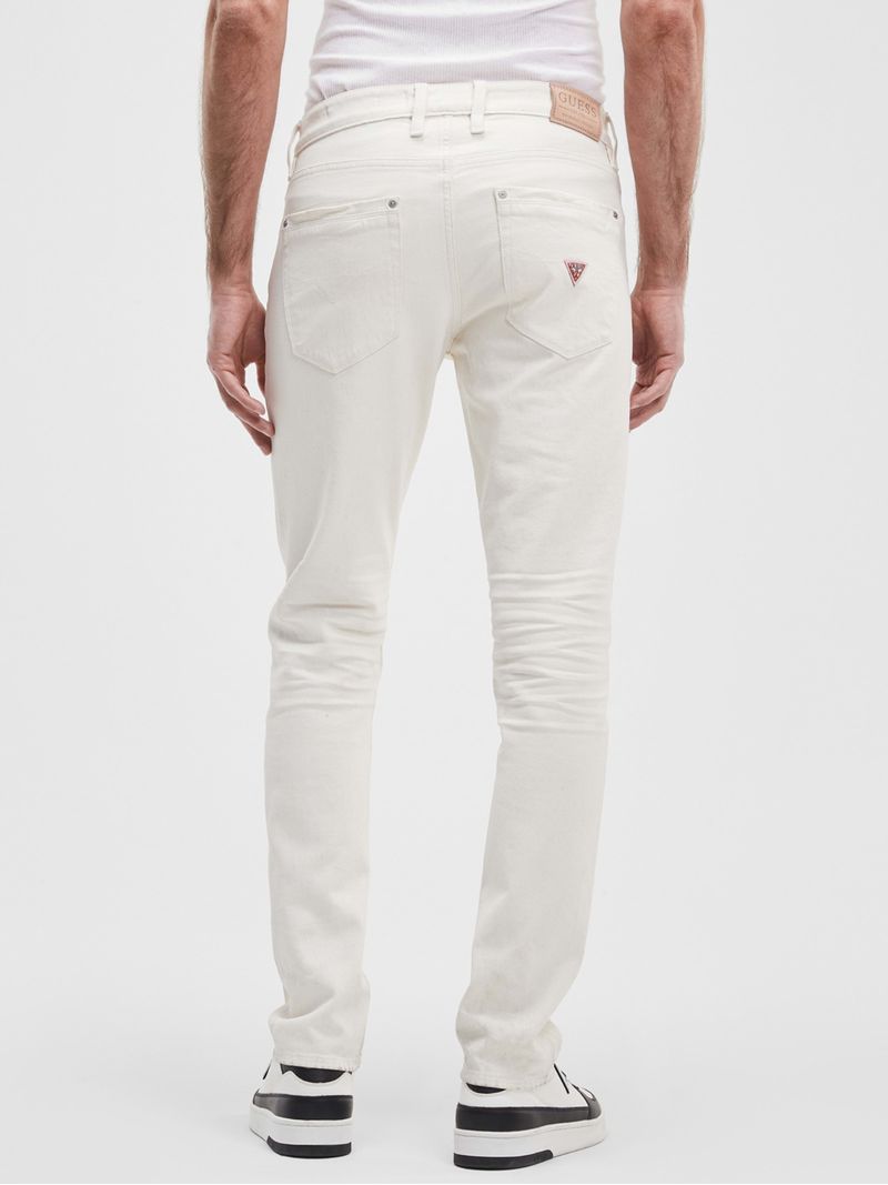 Jeans-Tapered-Blancos-Guess