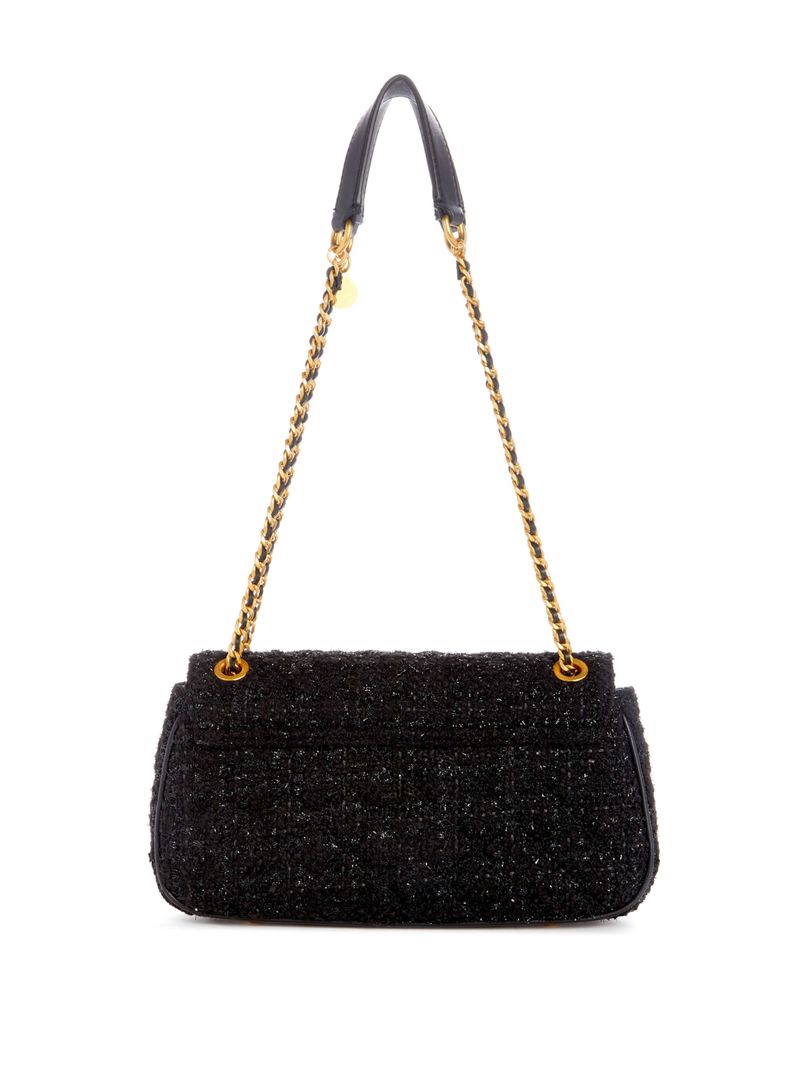 Bolsa Crossbody Negra Guess Giully