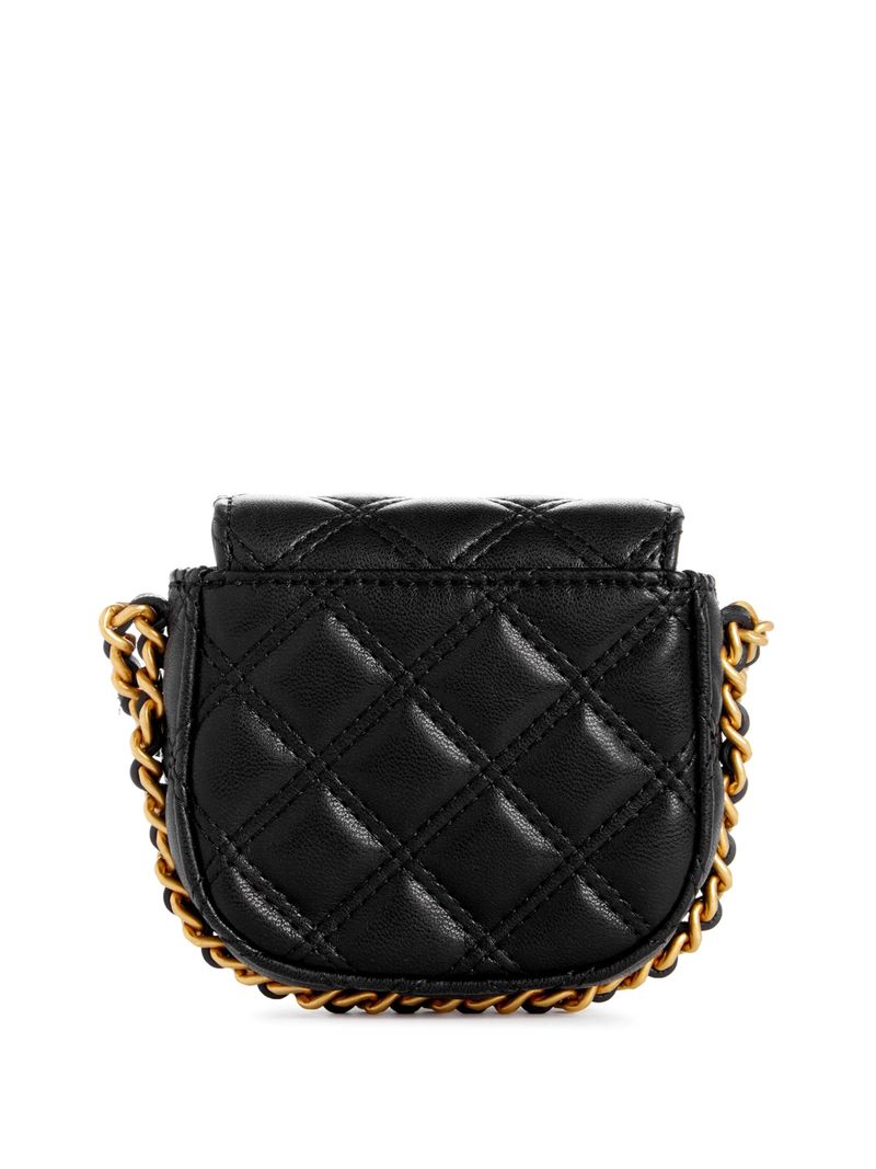 Bolsa Crossbody Negra Guess Giully