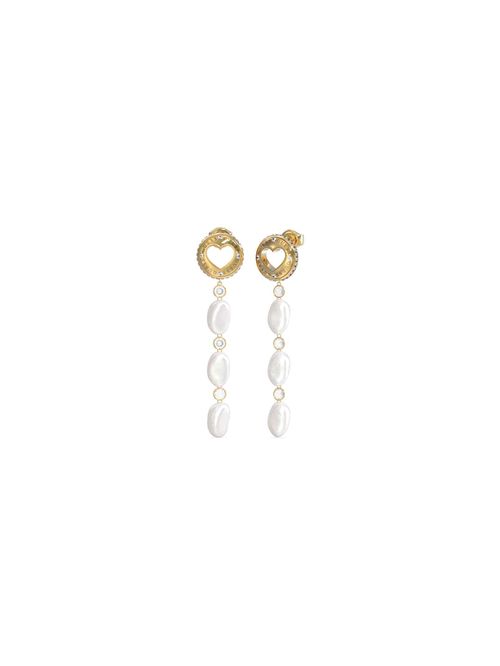 Aretes Guess Rolling Hearts