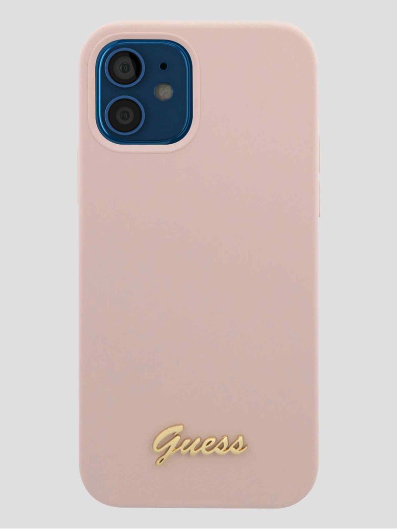 Funda-Para-Celular-iPhone-11-Rosa-Guess-Silicon