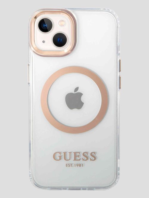 Funda Para Celular iPhone 14 Guess Outline Magsafe