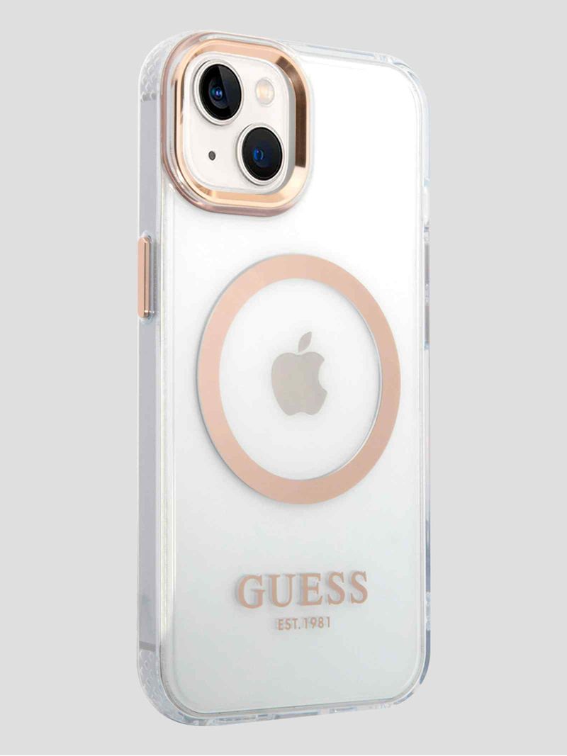 Funda-Para-Celular-iPhone-14-Caf--Guess-Outline-Magsafe