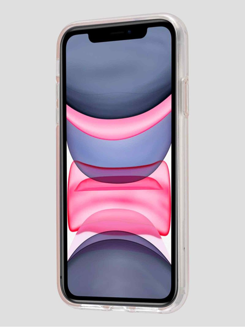 Funda-Para-Celular-iPhone-11-Rosa-Guess-Iridescent-Gold