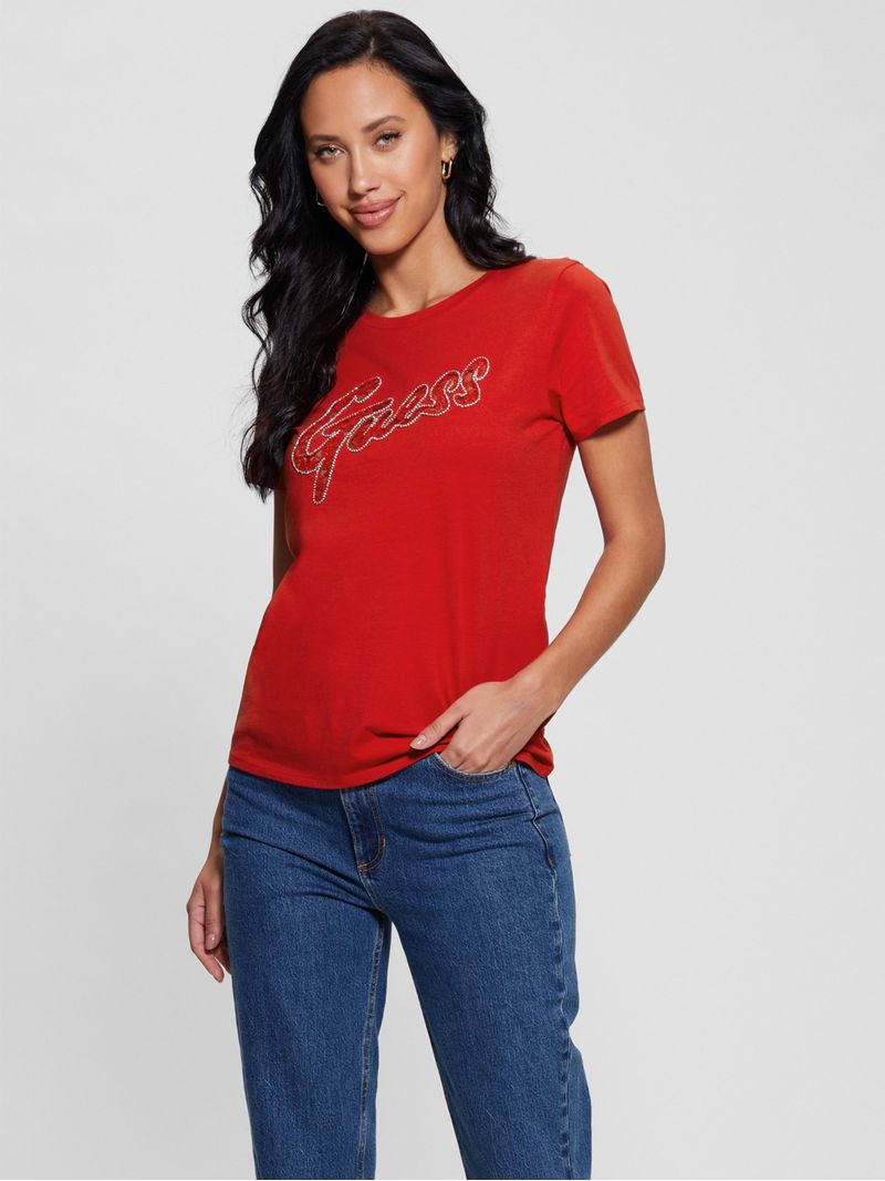 Playera best sale guess roja