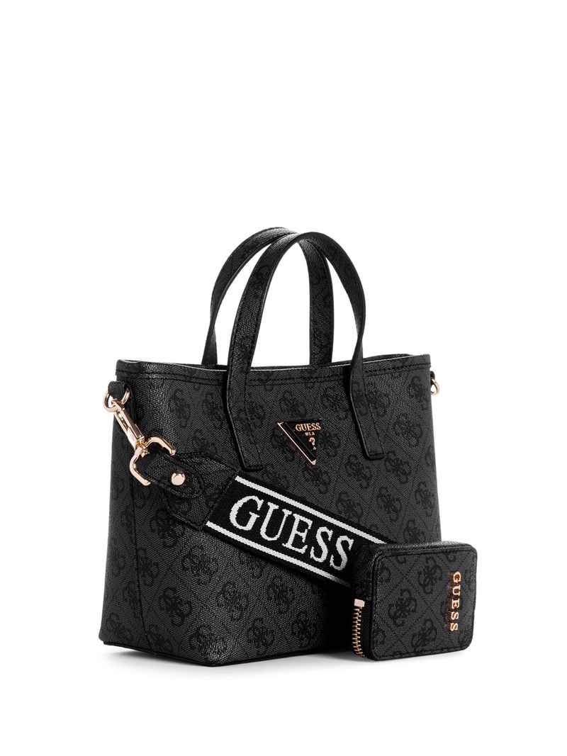 Bolsa-Mini-Tote-Negra-Guess-Latona