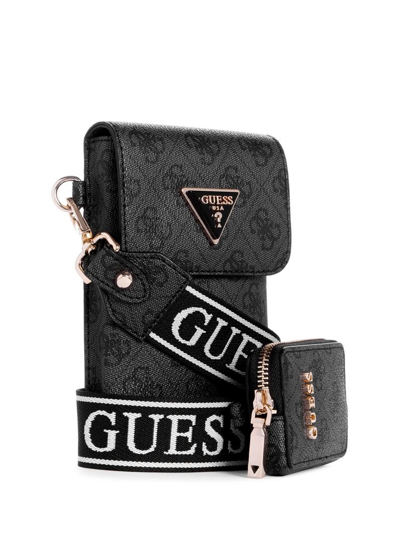 Bolsa-Crossbody-Chit-Chat-Negra-Guess-Latona