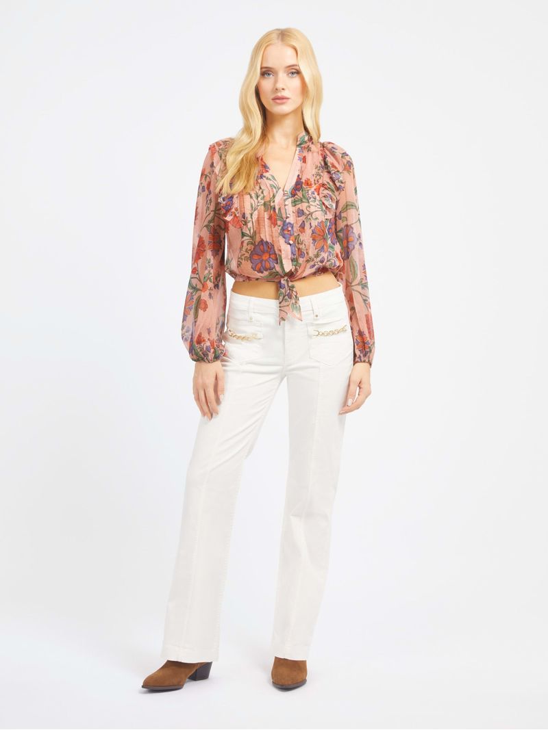 Jeans-Curvy-Blancos-Guess-Chain