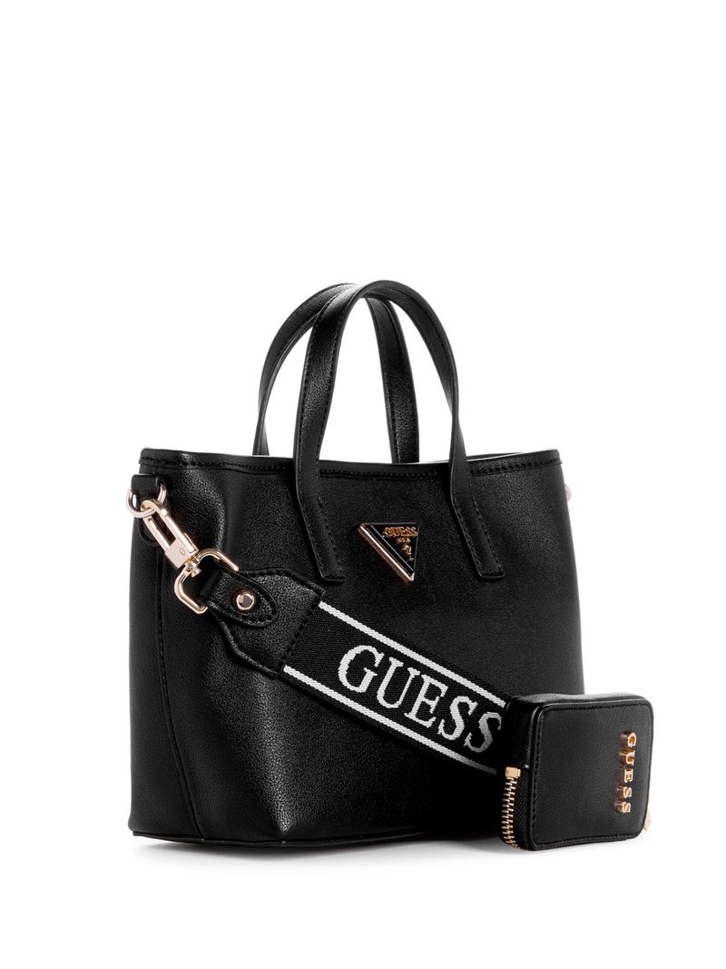 Bolsa-Mini-Tote-Negra-Guess-Latona