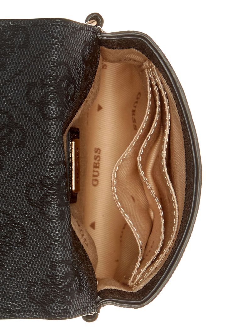 Bolsa-Crossbody-Chit-Chat-Negra-Guess-Latona