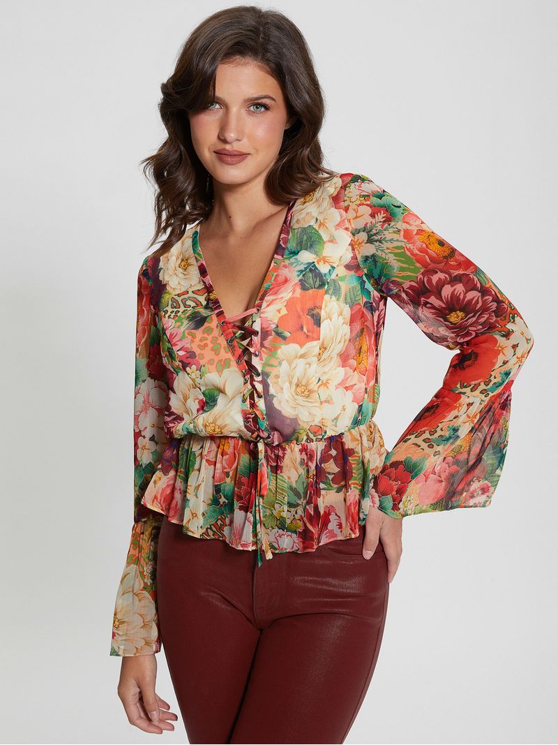 Blusa multicolor online