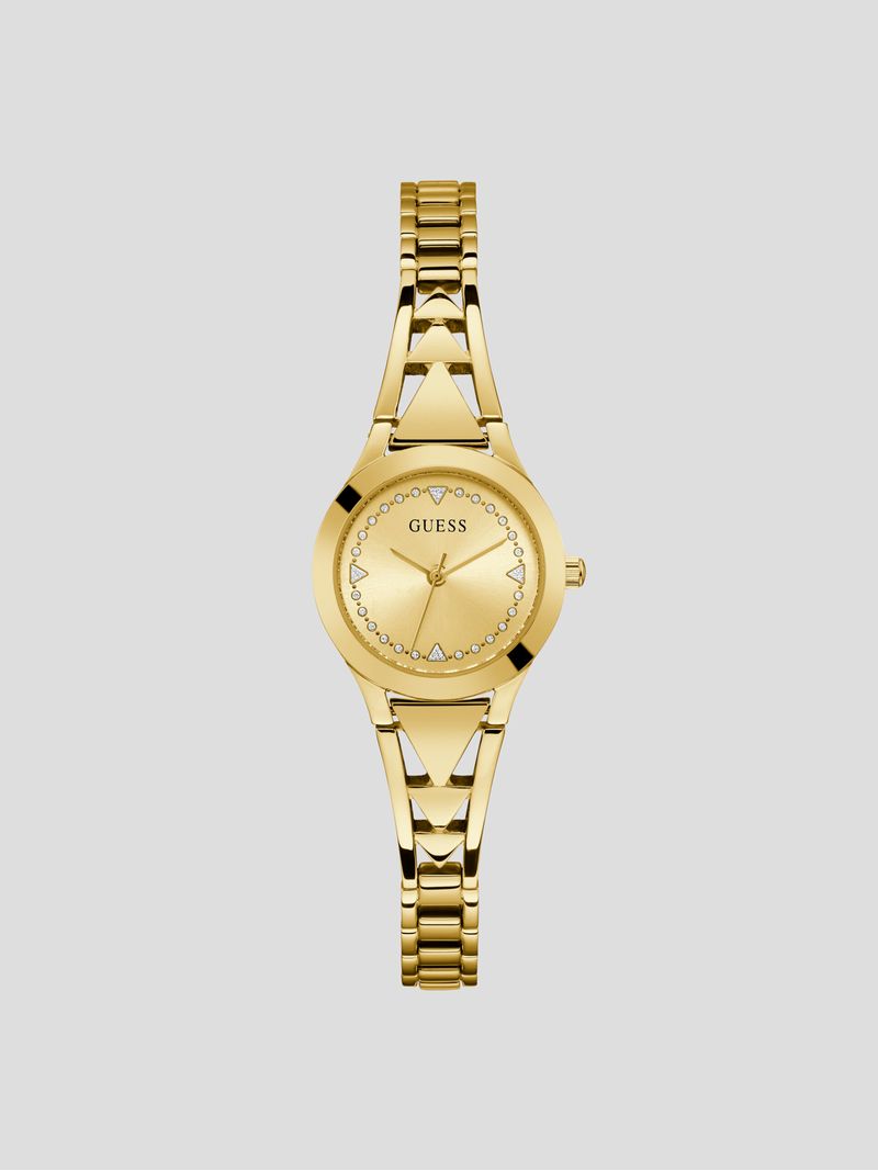 Guess reloj online dorado