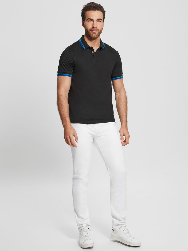 Playera-Tipo-Polo-Negra-Guess-Sports