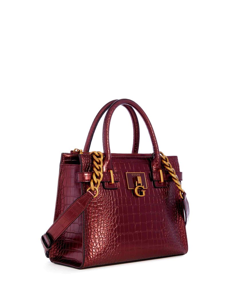 Bolsa-Satchel-Met-lica-Guess-Tabata