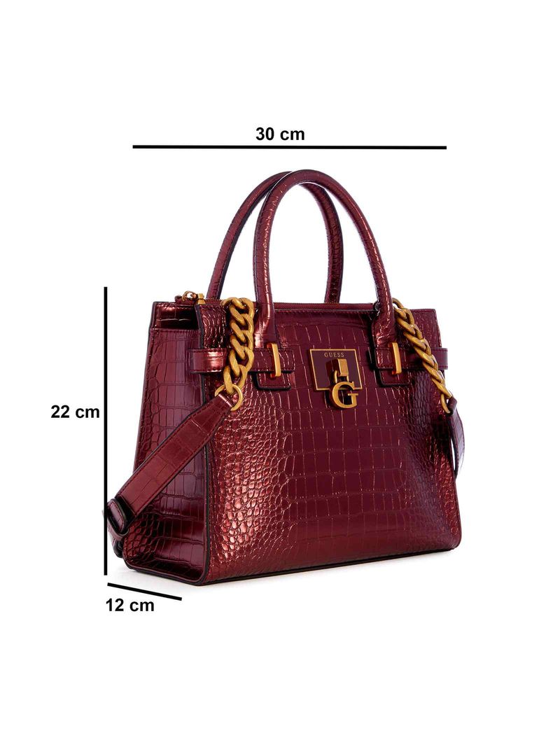 Bolsa-Satchel-Met-lica-Guess-Tabata