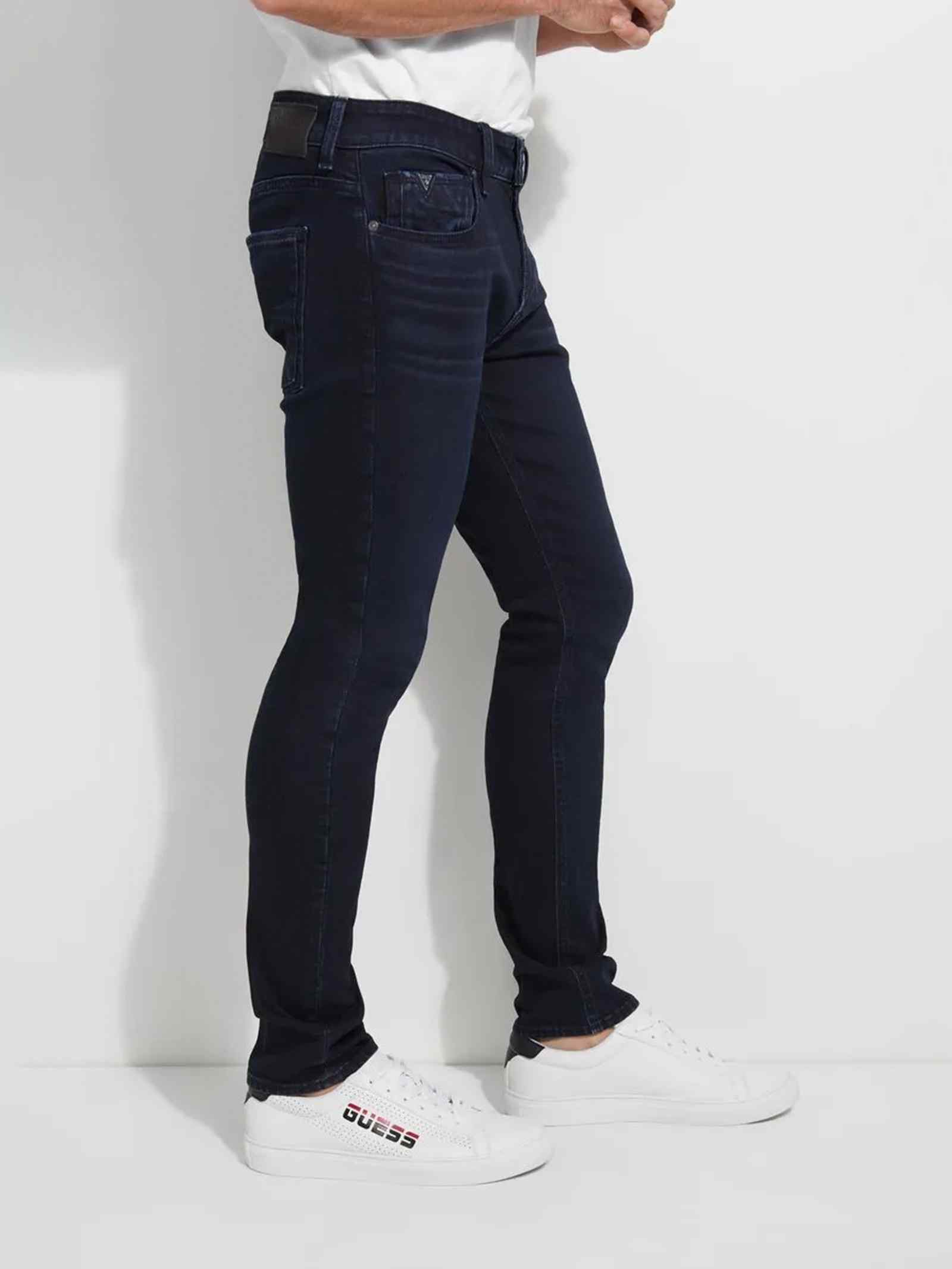 Blue Jeans Guess Pantalones Hombre GUESS Pantalones Vaqueros Azul