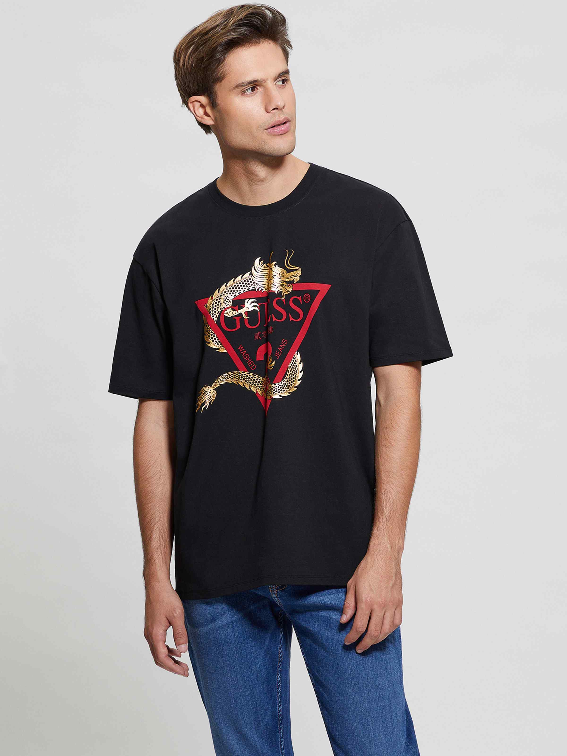 Playeras discount de guess