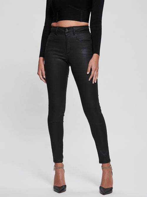 Jean Skinny Guess Femme Denim Gris Avec Fermeture éclair, Taille 24 - Neuf Sans étiquettes