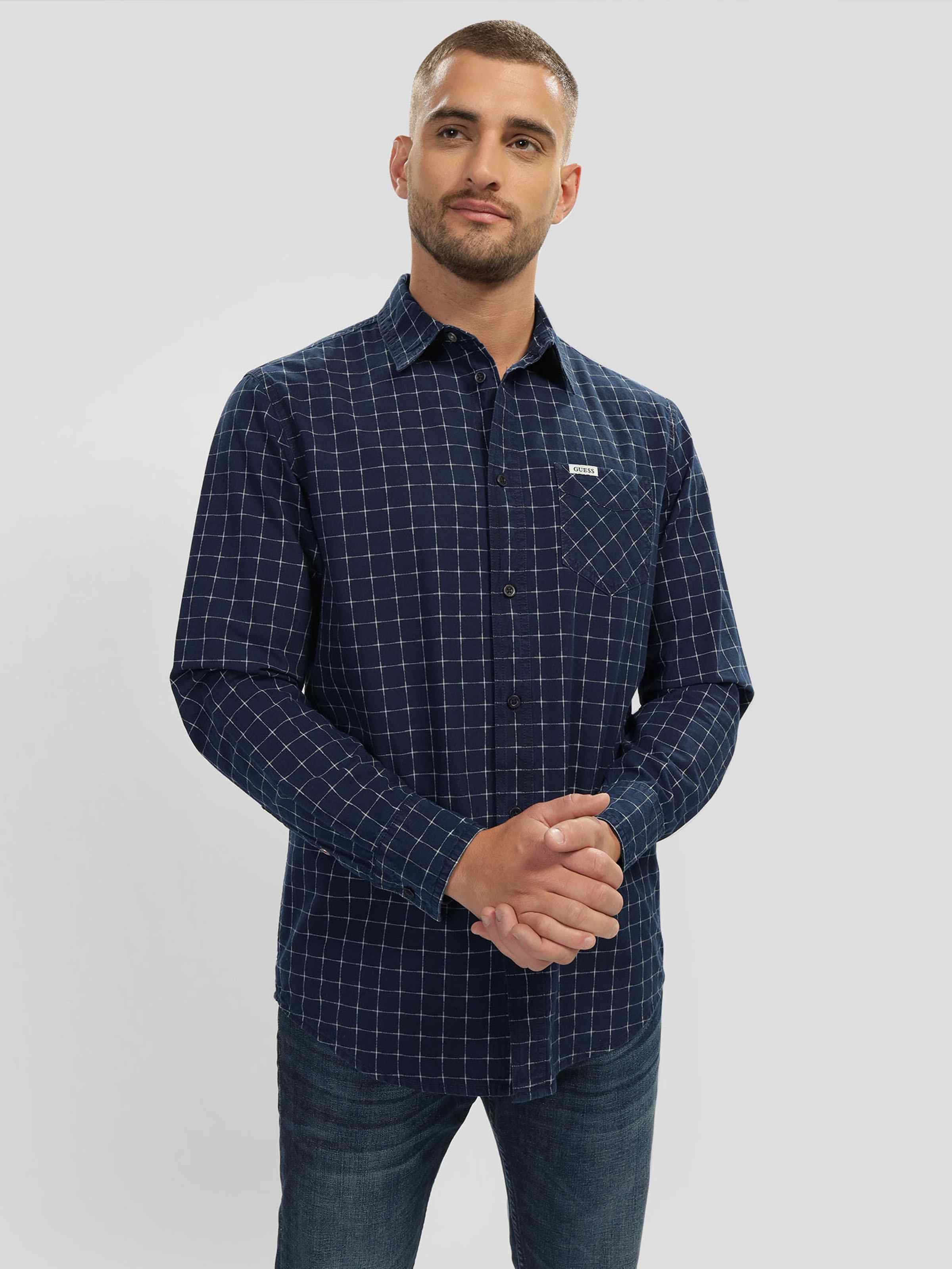 Guess camisas online hombre