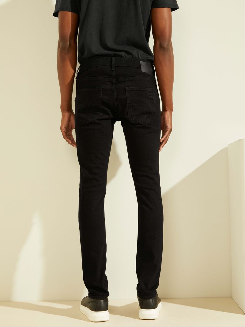 Jeans-Skinny-Negros-Guess-Destroy