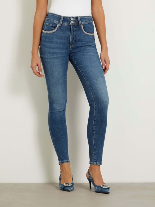 Jeans GUESS Pour Femme - Taille 30, Bootcut Bleu Denim - Très Bon état