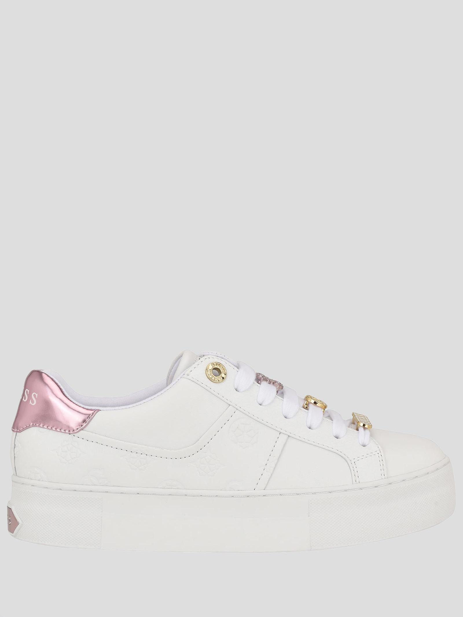Tenis Guess Blancos Tenis Guess Plataforma Blancos Tenis Guess