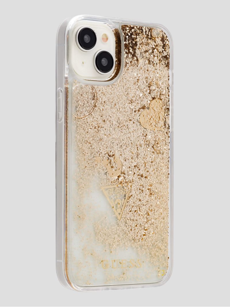 Funda-Para-Celular-iPhone-15-Plus-Guess-Glitter-Gold