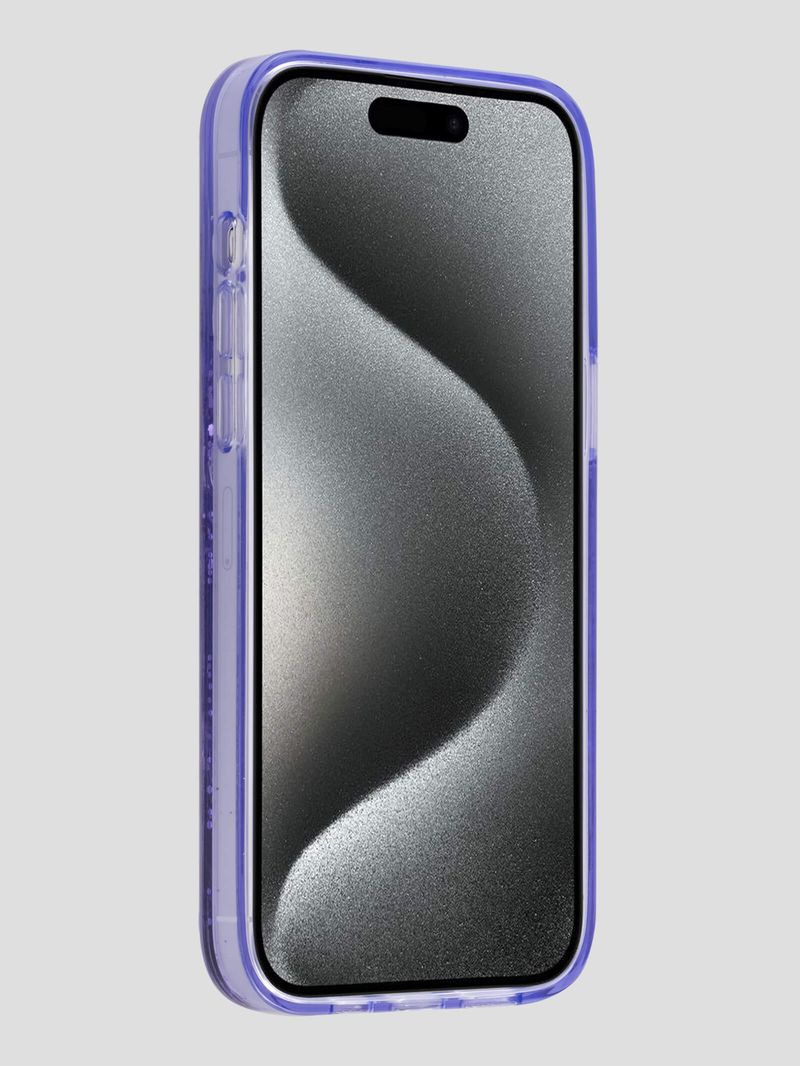 Guess - Funda para iPhone 15 Pro Max [licencia oficial] de CG Mobile, Funda  con soporte de agarre con diamantes de imitación triangulares 4G de  poliuretano