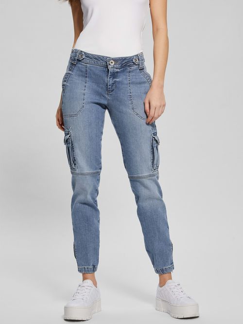 Jeans Mom Guess ECO Cadet