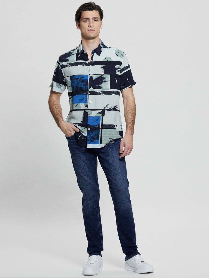camisa-guess-eco-palm-collage