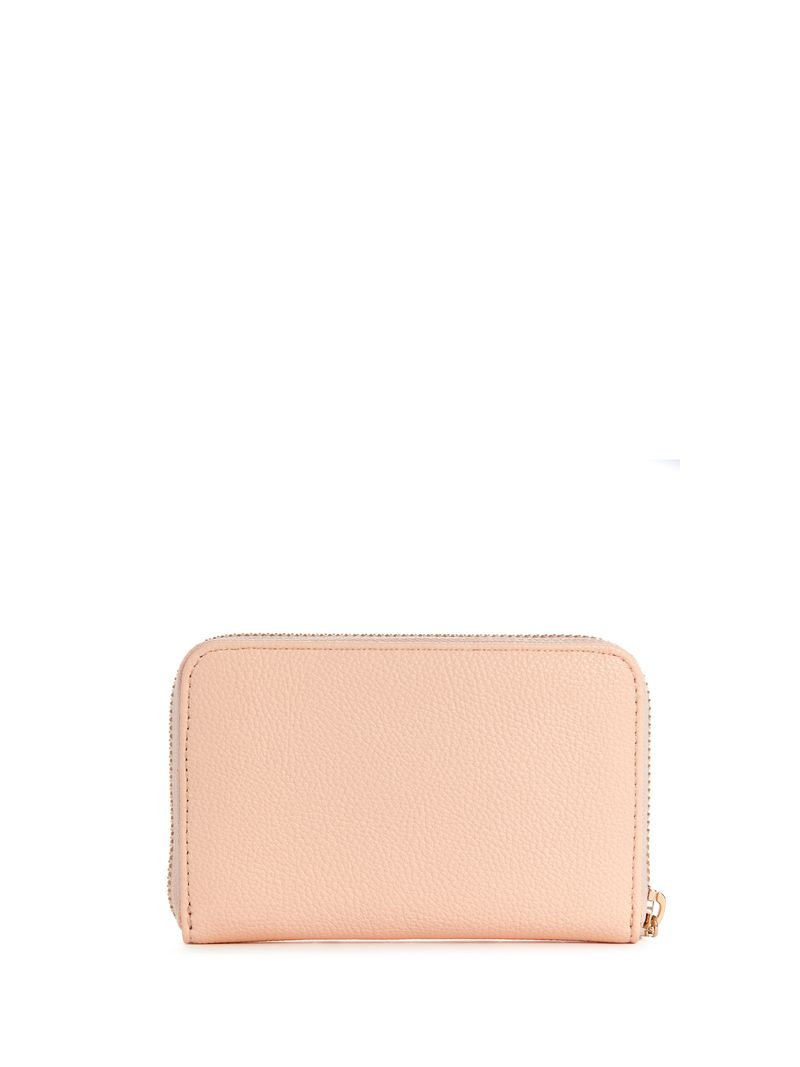 GUESS Damen Phoebe Kartenetui - PU Leder Geldbörse Mit Reißverschluss