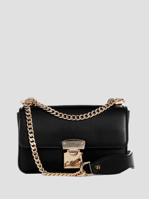 Bandolera Guess Iseline Convertible Con Solapa, Cebra | Envío Gratis