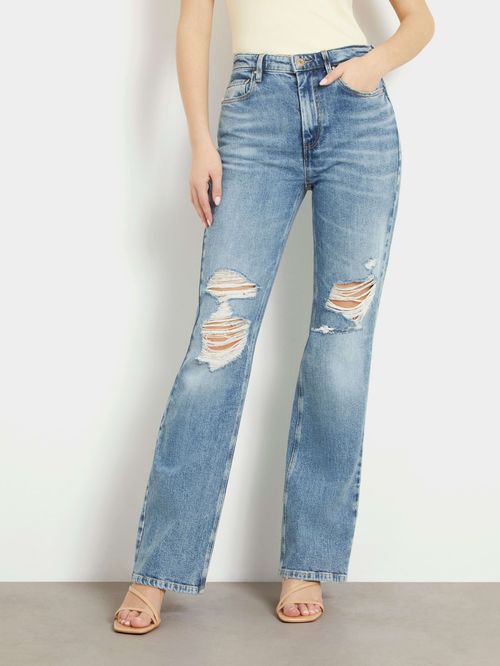 Jean GUESS Femme - Modèle Palm Springs - Taille 38 - Coupe Bootcut - Occasion Très Bon état