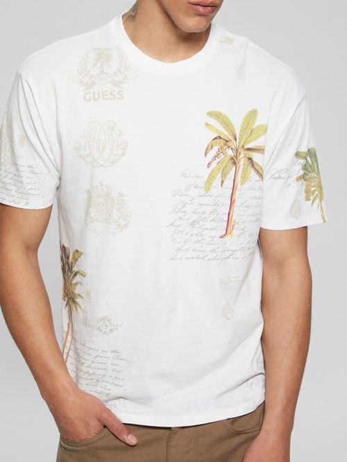 Playera Guess ECO Palm Collage