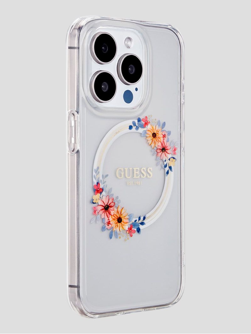 funda-para-celular-iphone-15-pro-guess-magsafe-flower-ring