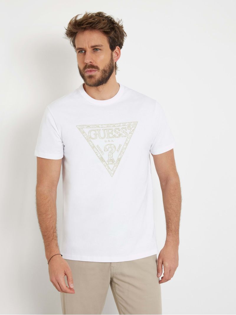 Playera Guess ECO Triangle Playeras Guess Mexico