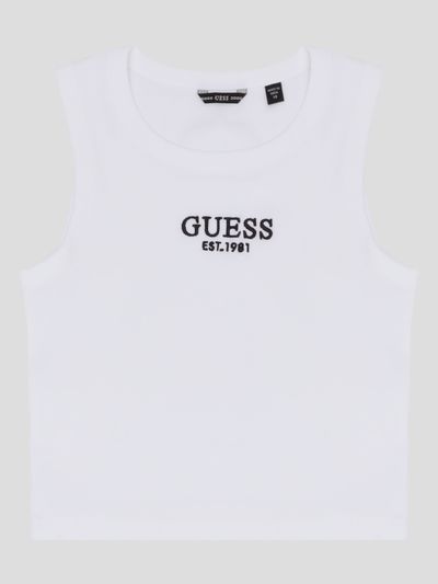 Playera Guess Kids Rib Midi Para Niña