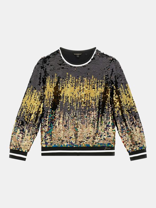 Sudadera Guess Kids Sequins Para Niña
