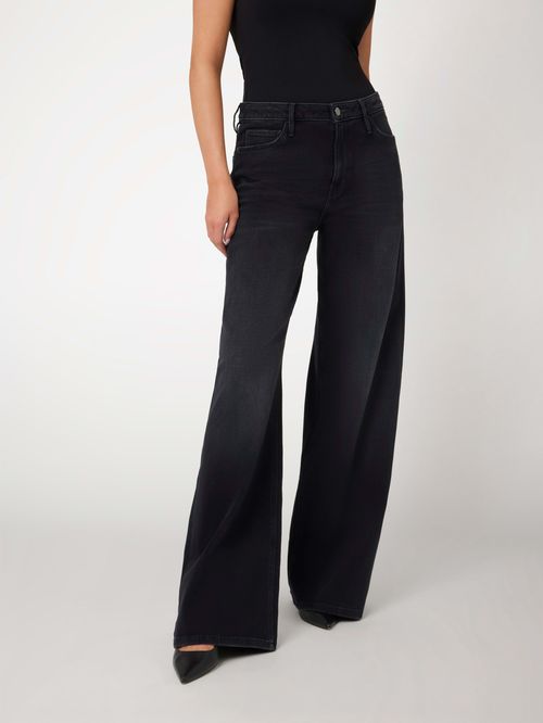 Jean Guess Femme Palm Springs - Taille 38 (W28 L32), Bootcut, Gris, 99% Coton, Occasion Très Bon état