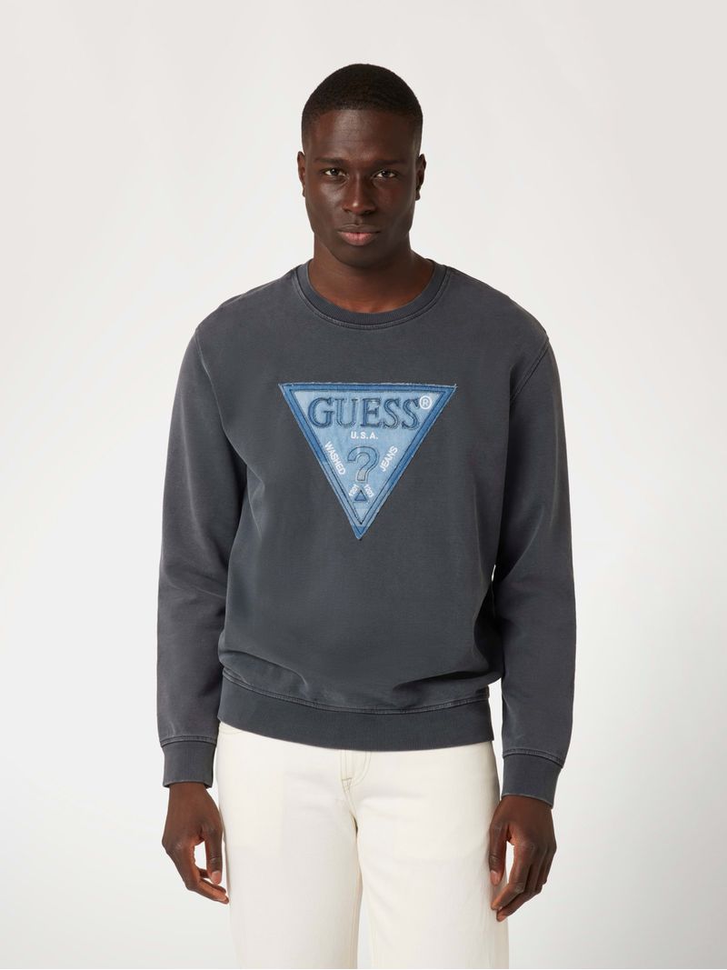 sudadera-guess-triangle-patch