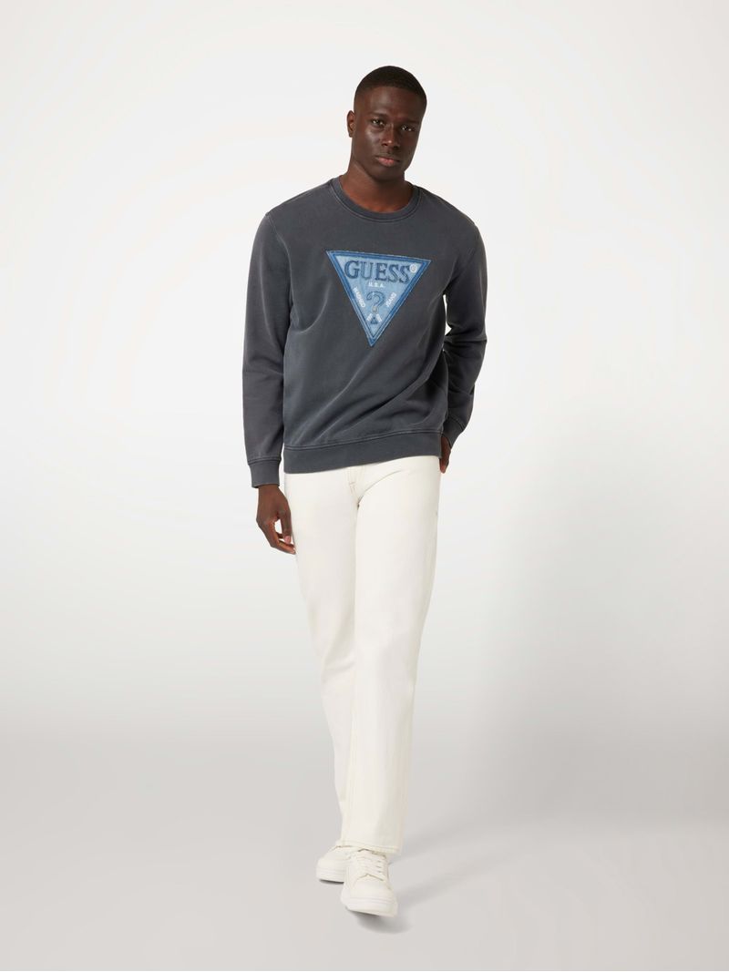 sudadera-guess-triangle-patch