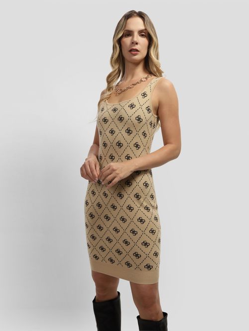 GUESS Vestido Elea Para Mujer, Estampado De Patchwork