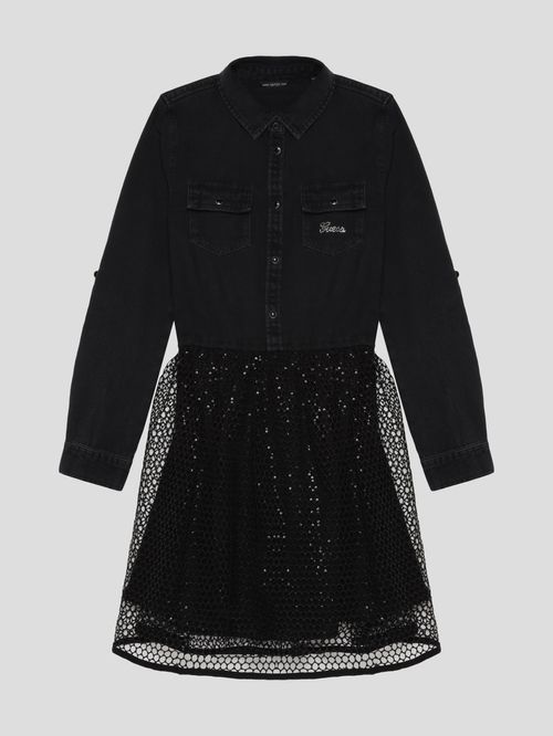 Vestido Guess Kids Mixed Para Niña